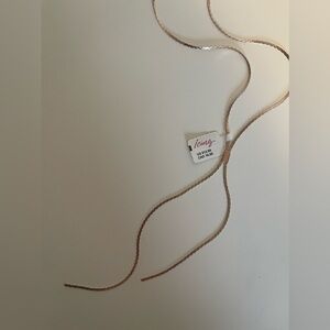 Icing Rose Gold Bolo Necklace